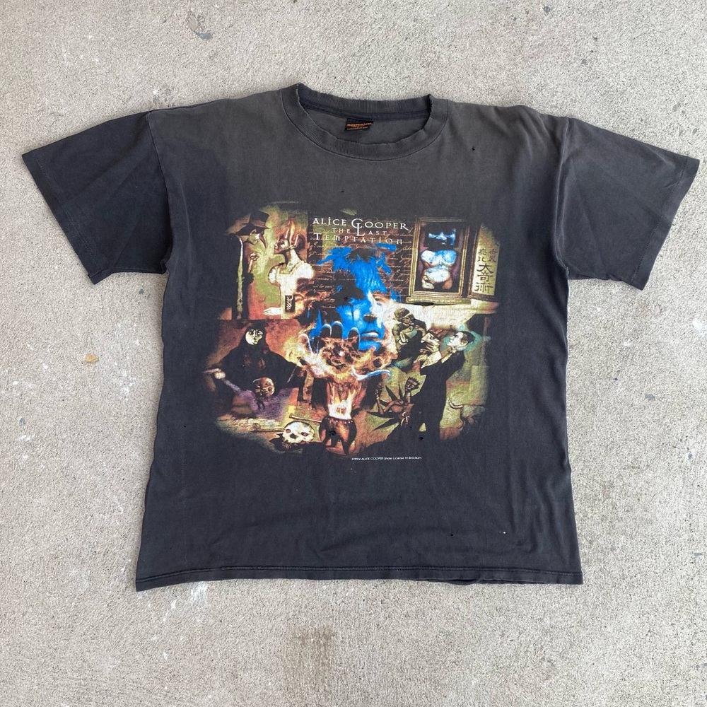 1994 Alice Cooper The Last Temptation Band Tee Shirt